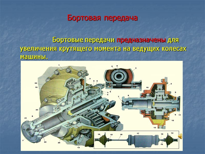 Бортовая передача            